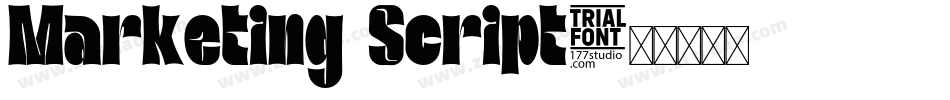 Marketing Script字体转换